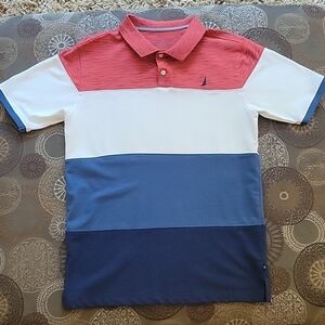 2 for $15. Nautica polo shirt. Boy's XL (18/20). Never worn